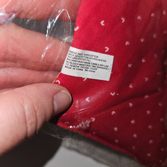 VTG NOS Holiday Trimmings Christmas Cats Scented Potholder Pine Barth & Dreyfuss - Picture 5 of 7